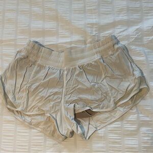 lululemon athletica Cream Athletic Shorts